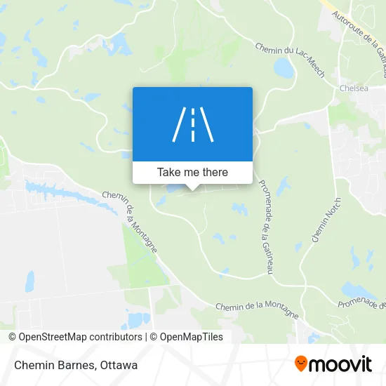 Chemin Barnes map
