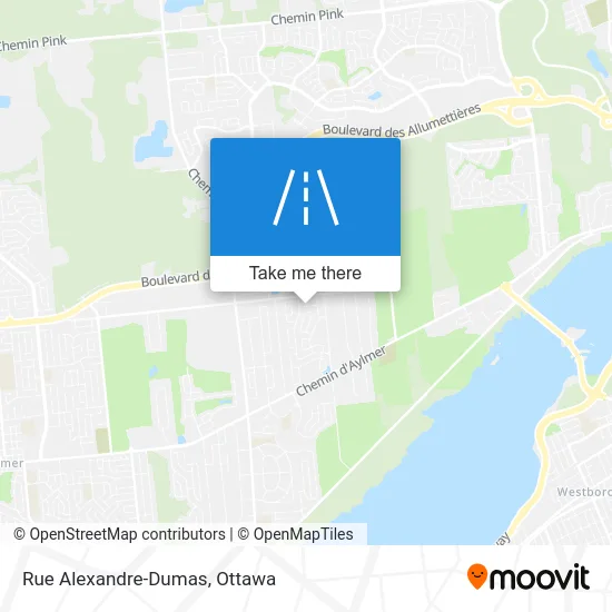 Rue Alexandre-Dumas map