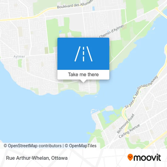 Rue Arthur-Whelan map