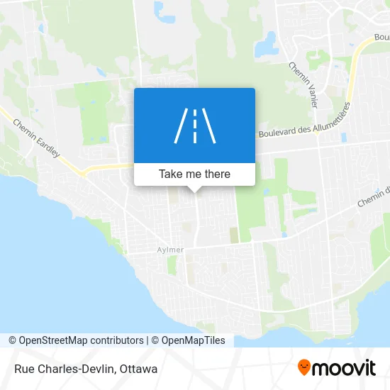 Rue Charles-Devlin map