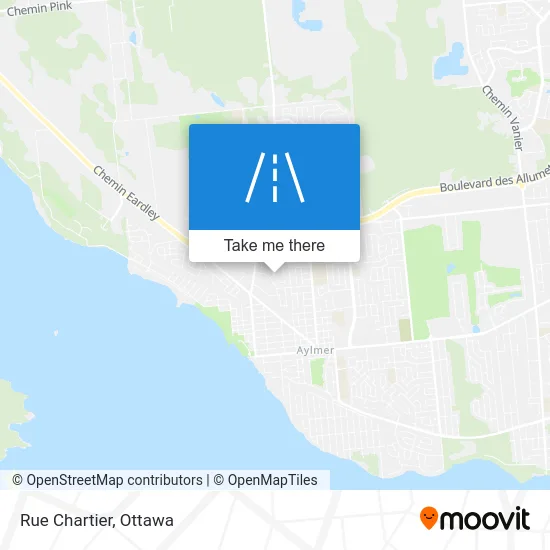 Rue Chartier map