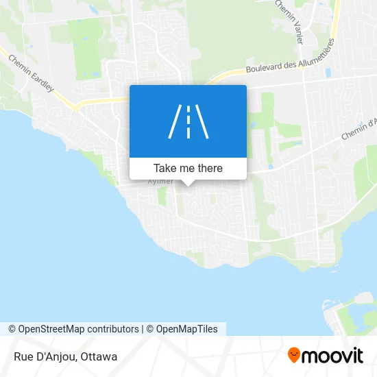 Rue D'Anjou map