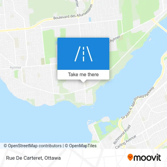 Rue De Carteret map