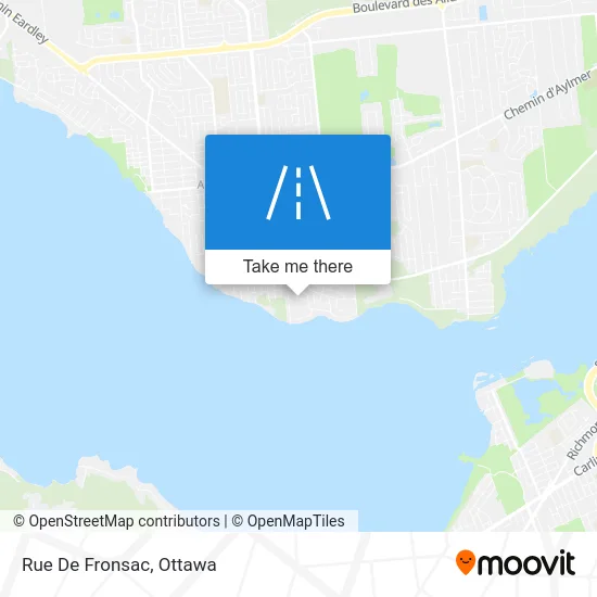 Rue De Fronsac map