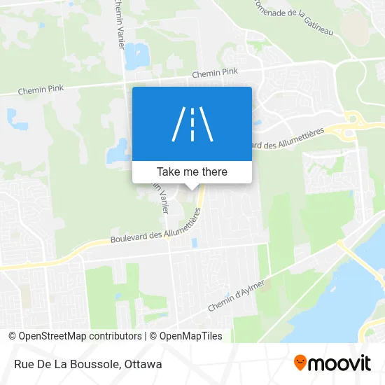 Rue De La Boussole map