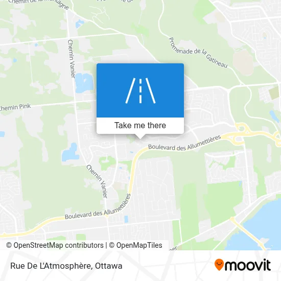 Rue De L'Atmosphère map