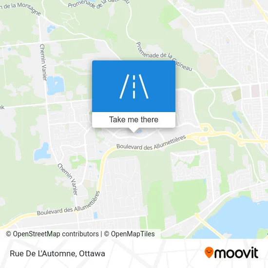 Rue De L'Automne map