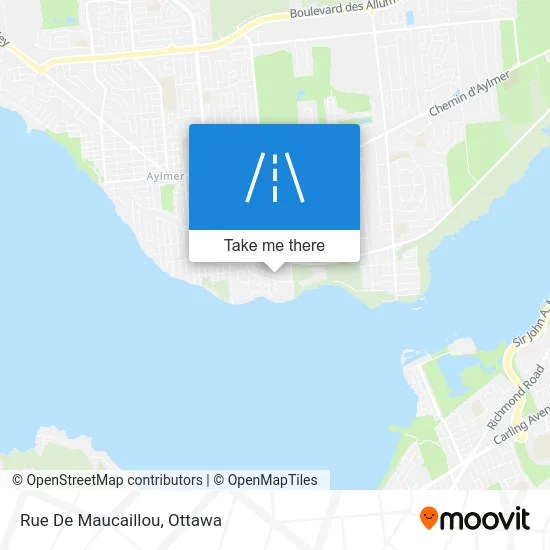 Rue De Maucaillou map