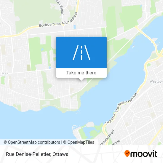Rue Denise-Pelletier map