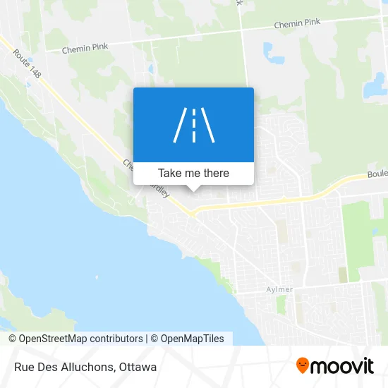 Rue Des Alluchons map