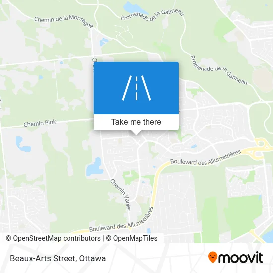 Rue Des Beaux-Arts map