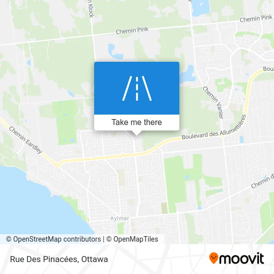 Rue Des Pinacées map