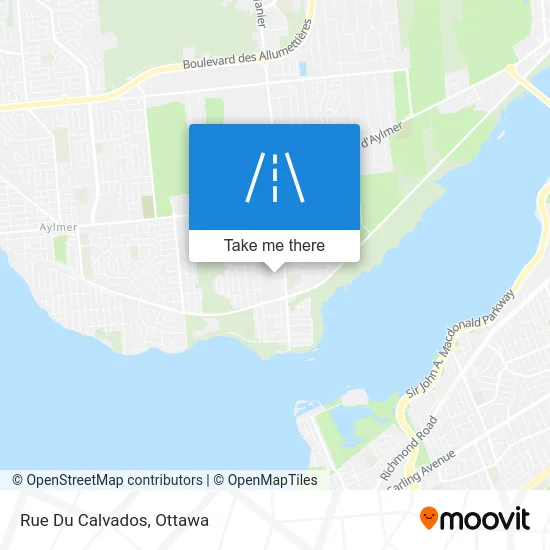 Rue Du Calvados map