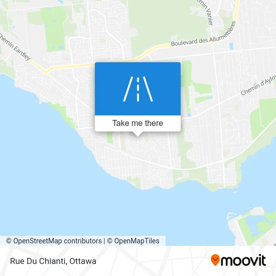 Rue Du Chianti map