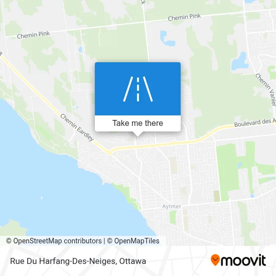 Rue Du Harfang-Des-Neiges map