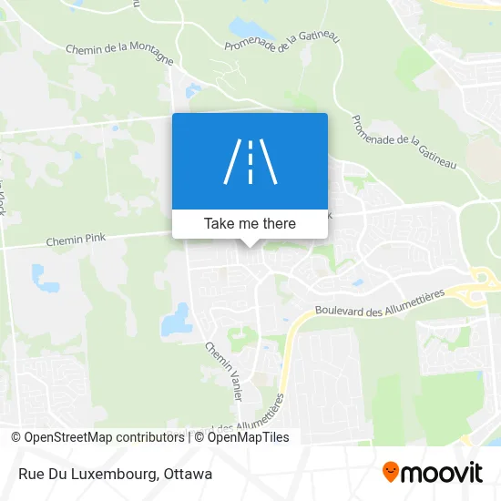 Rue Du Luxembourg map