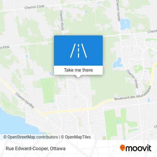 Rue Edward-Cooper map