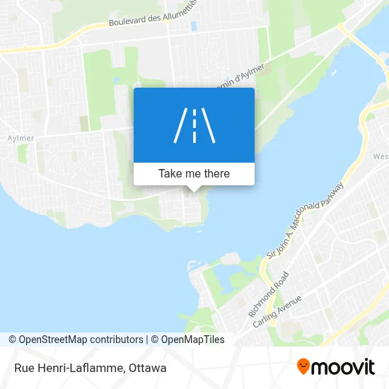 Rue Henri-Laflamme map