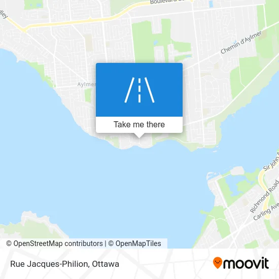 Rue Jacques-Philion map
