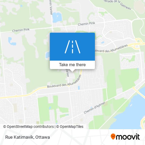 Rue Katimavik plan