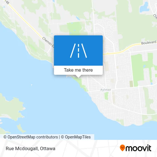 Rue Mcdougall map