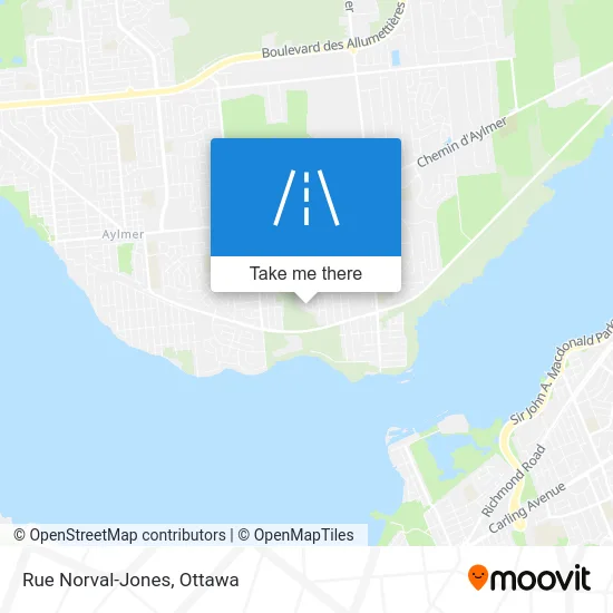 Rue Norval-Jones map