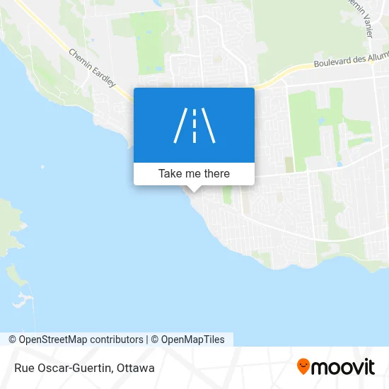 Rue Oscar-Guertin map