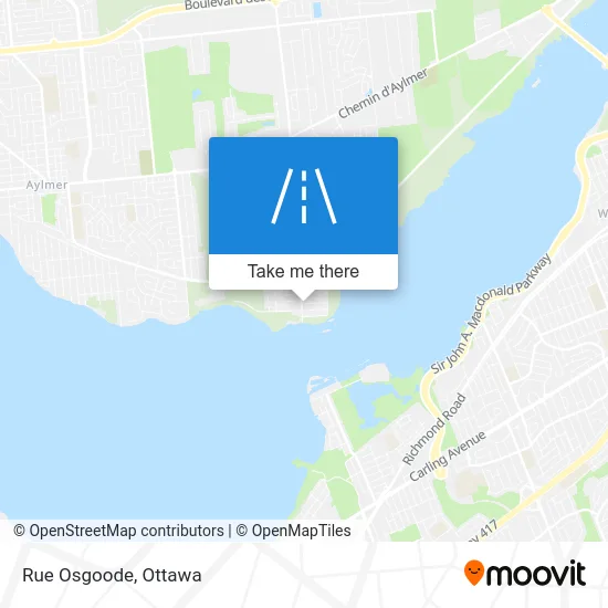 Rue Osgoode map