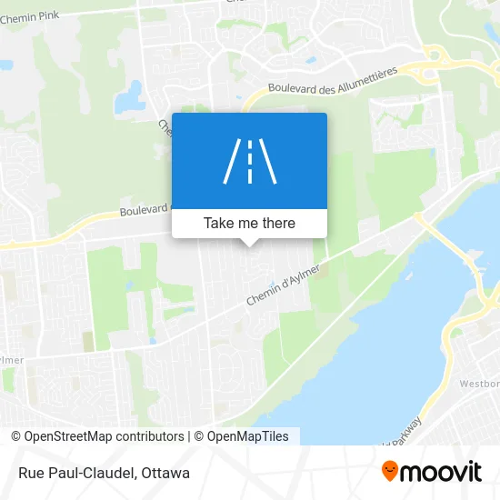 Rue Paul-Claudel map