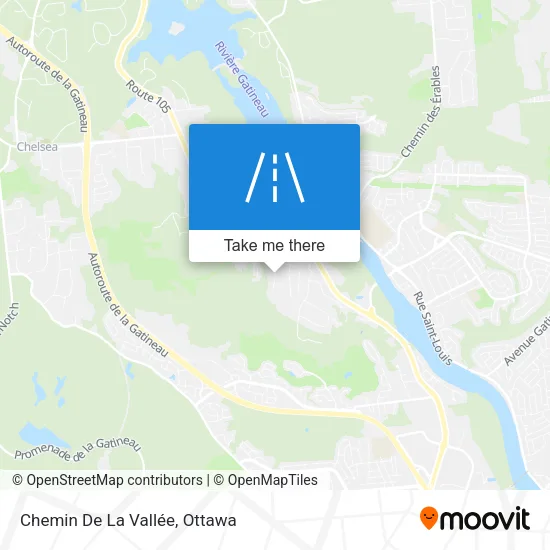 Chemin De La Vallée map