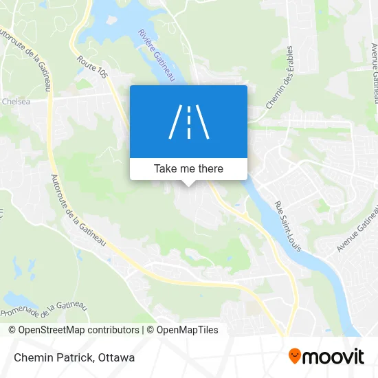 Chemin Patrick map