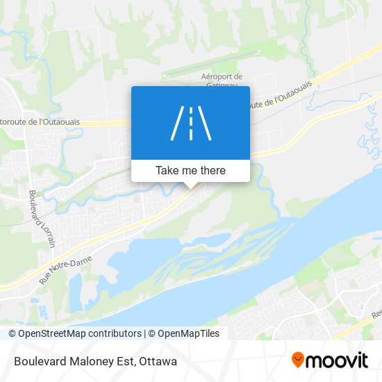 Boulevard Maloney Est map
