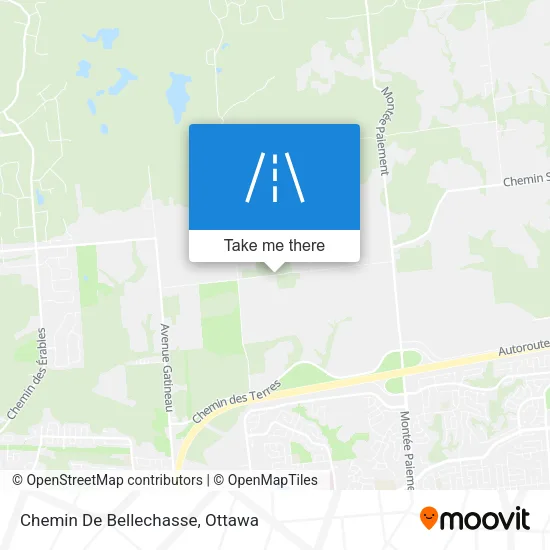 Chemin De Bellechasse map