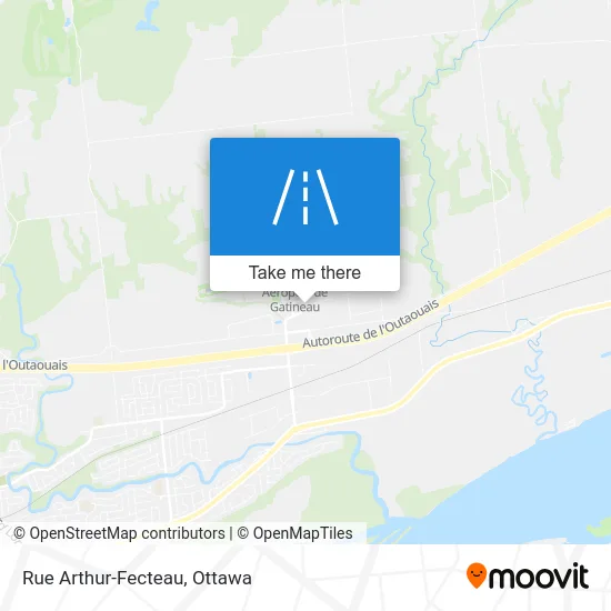 Rue Arthur-Fecteau map