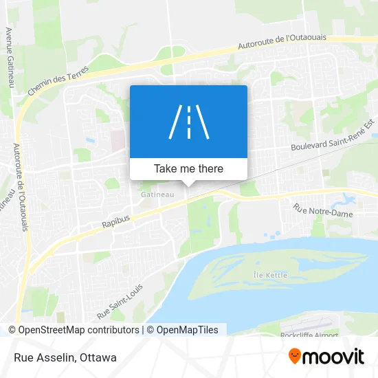 Rue Asselin map