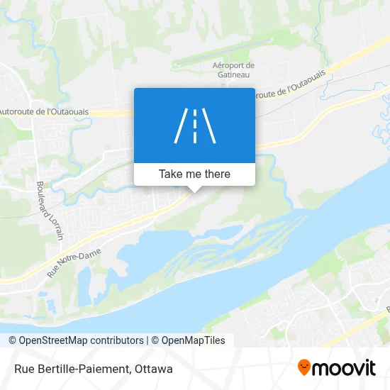 Rue Bertille-Paiement map