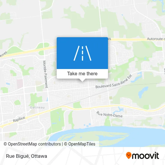 Rue Bigué map