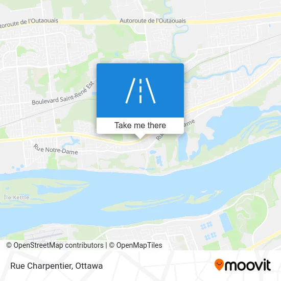 Rue Charpentier map