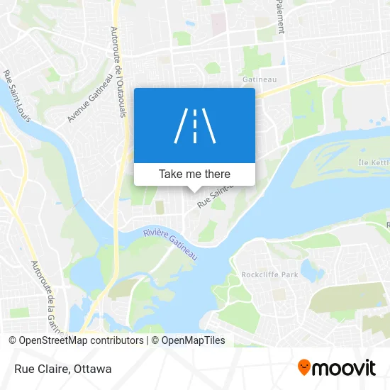 Rue Claire map