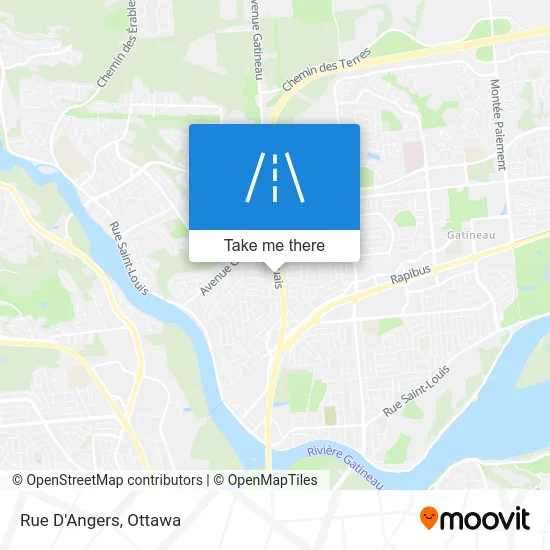 Rue D'Angers map