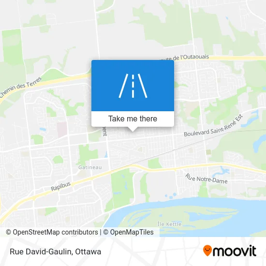 Rue David-Gaulin map