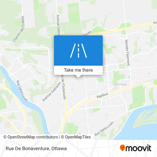 Rue De Bonaventure map