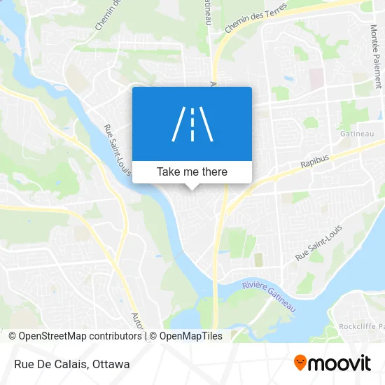 Rue De Calais map