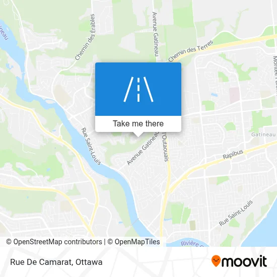 Rue De Camarat map