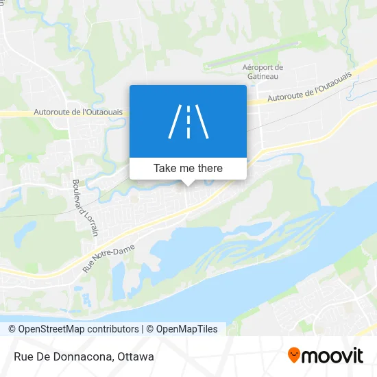 Rue De Donnacona map