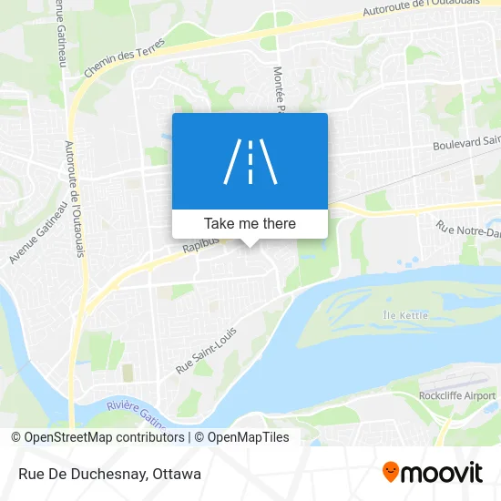 Rue De Duchesnay map