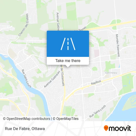 Rue De Fabre map