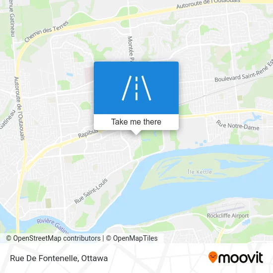 Rue De Fontenelle map