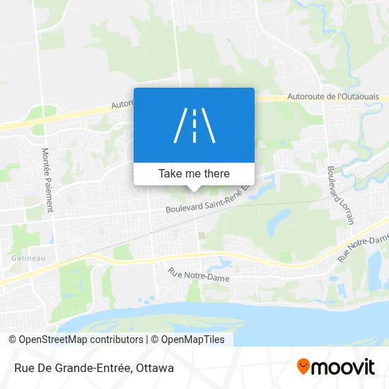 Rue De Grande-Entrée map