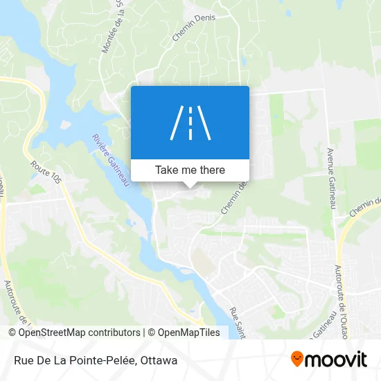 Rue De La Pointe-Pelée map